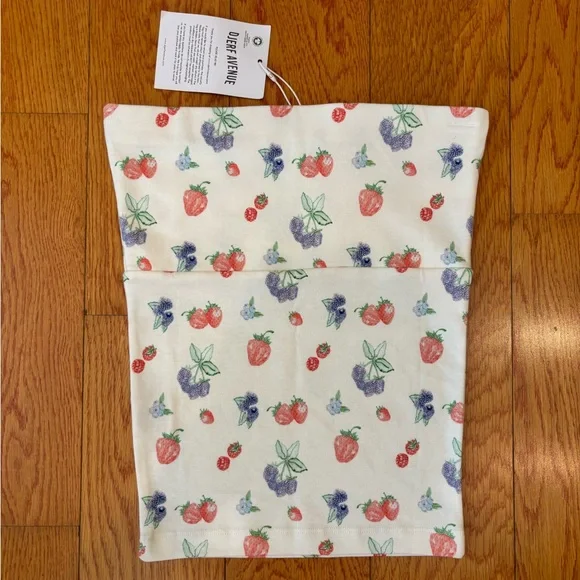 Djerf Avenue Women's Daily Tube Top Summer Berries Sleeveless XS - Picture 1 of 7